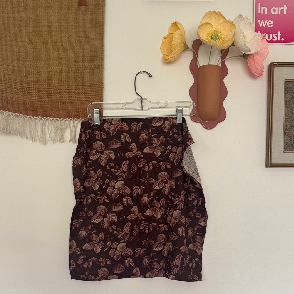 Bandana in Brown Floral Print